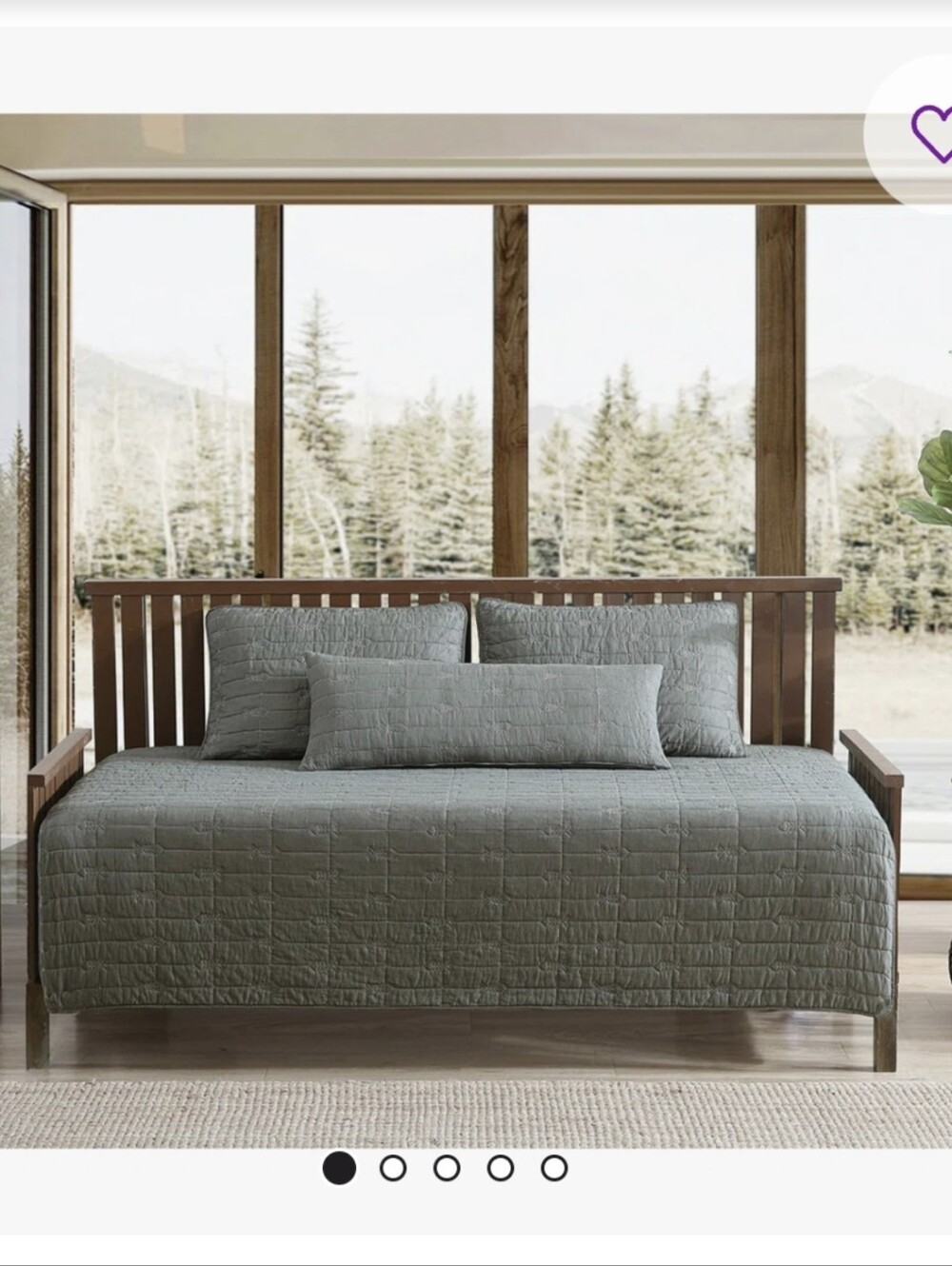 Daybed Set in ARMY Green